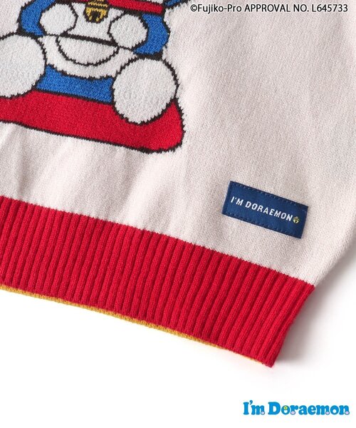 セール】I'm Doraemon ドラえもんジャガードニット（ニット/セーター