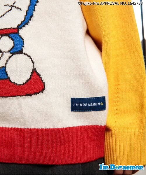 セール】I'm Doraemon ドラえもんジャガードニット（ニット/セーター