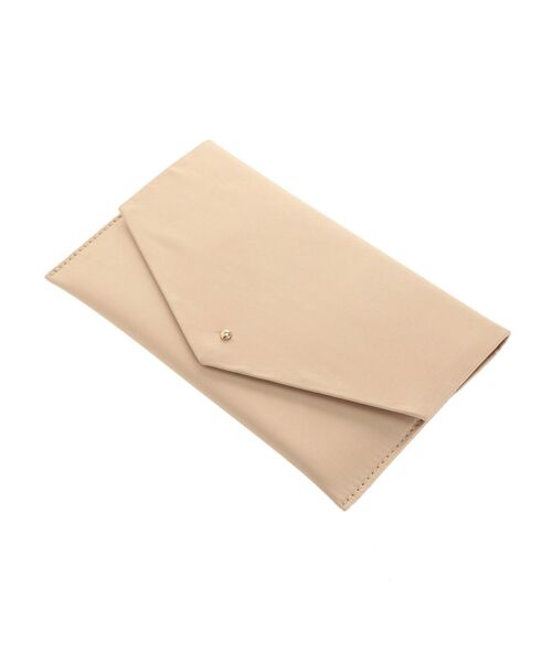 LAGUNAMOON（ラグナムーン）の「LADY チュールサテンバック（クラッチバッグ・レディース・ベージュ・FREE）」の5枚目の写真