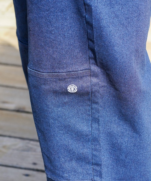 ELEMENT(エレメント)の「ELEMENT メンズ SHOD PANTS DOUBLE デニムパンツ/エレメントリラックスワイドフィットダブルニーデニムパンツ(デニムパンツ・メンズ・ライトブルー/インディゴブルー/ブルー系その他・LARGE/X-LARGE/MEDIUM)」の18枚目の写真