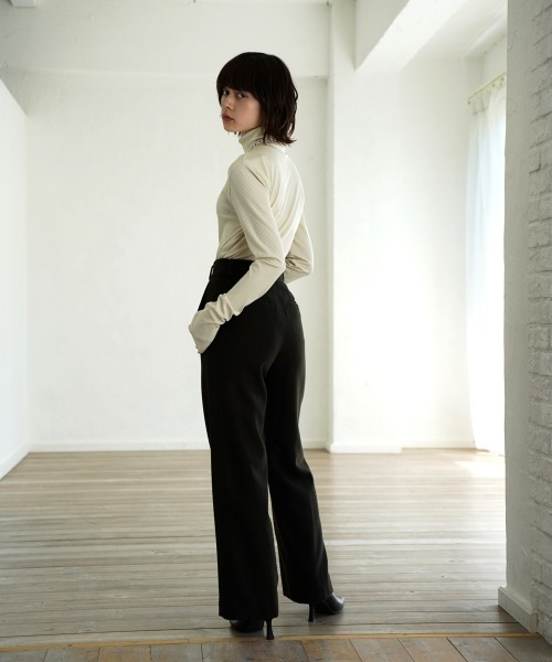 CIEL'AIR（シエルエアー）の「Setup Trousers（その他パンツ・レディース・カーキ/グレー・M/L）」の6枚目の写真