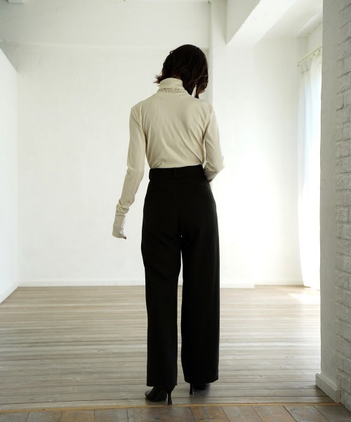 CIEL'AIR（シエルエアー）の「Setup Trousers（その他パンツ・レディース・カーキ/グレー・M/L）」の7枚目の写真