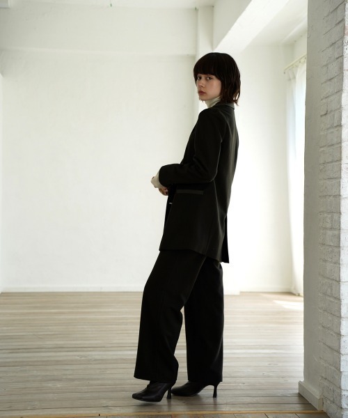 CIEL'AIR（シエルエアー）の「Setup Trousers（その他パンツ・レディース・カーキ/グレー・M/L）」の12枚目の写真
