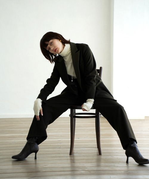 CIEL'AIR（シエルエアー）の「Setup Trousers（その他パンツ・レディース・カーキ/グレー・M/L）」の9枚目の写真