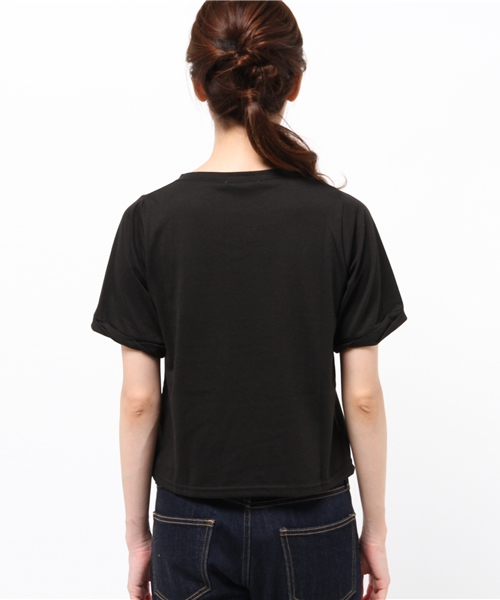 Chico(チコ)の「VネックポケットT(Tシャツ/カットソー・レディース・ホワイト/モスグリーン/ブラック・FREE)」の9枚目の写真