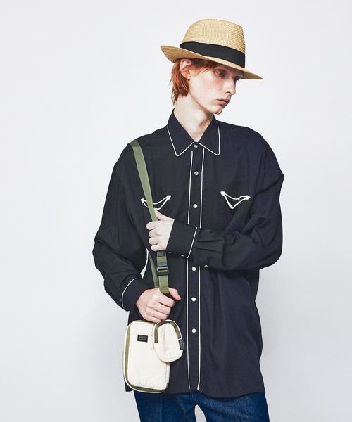 ABAHOUSE（アバハウス）の「【RUBEN/ルーベン】PAPER FOLDING/折りたたみ可能ハット（ハット・メンズ・ブラック/ベージュ/ネイビー/カーキ/ライトグレー・フリー）」の17枚目の写真