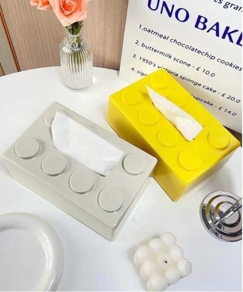 セール】【 ammy. / エイミードット 】 トイ ブロック ティッシュ