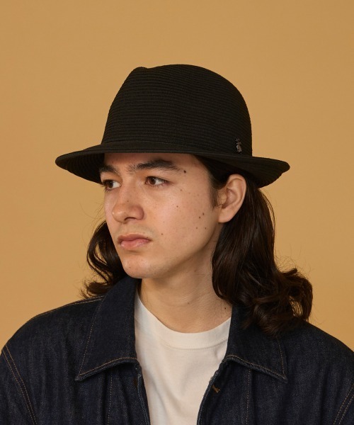 新品　arth Silk Braid Fedora-S ハット　シルク混 セール】arth Silk Braid Fedora / アース（ハット）｜arth