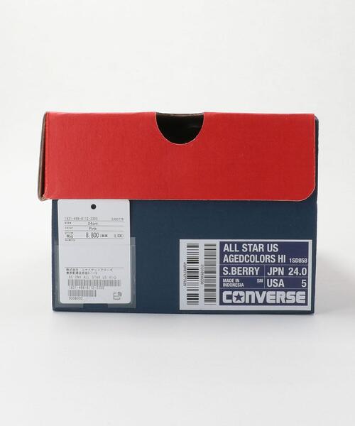 CONVERSE（コンバース）の「＜CONVERSE＞ALL STAR US AGEDCOLORS ハイカット/スニーカー（スニーカー・レディース・ピンク・23.5cm/25cm/24cm/23cm/24.5cm）」の12枚目の写真