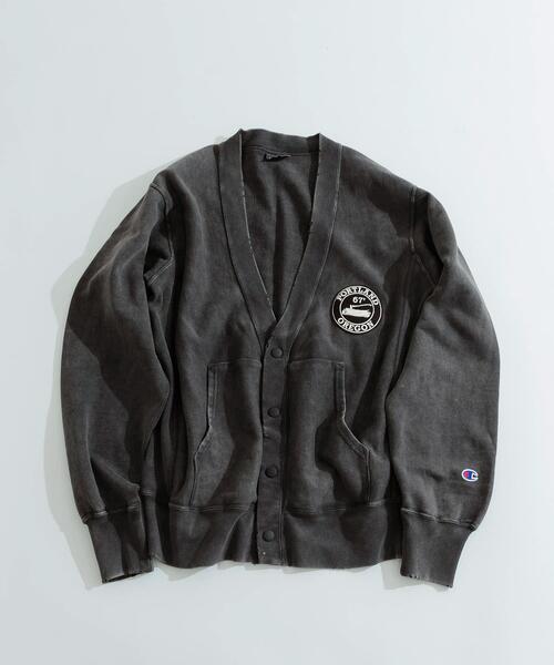 Champion（チャンピオン）の「Champion　RW Sweat Cardigan Z014（カーディガン/ボレロ・メンズ・ブラック/ネイビー/グリーン/グレー・LARGE/MEDIUM）」の18枚目の写真