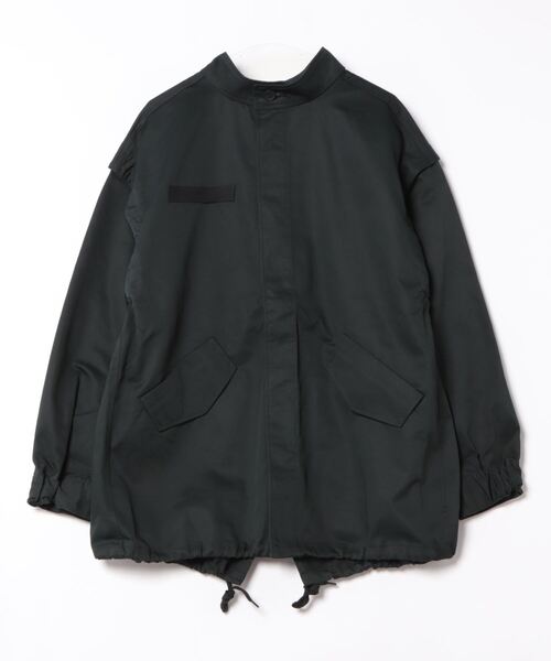 CORISCO（コリスコ）の「ツイル ２WAYミリタリージャケット(M1)（ミリタリージャケット・メンズ・ベージュ/ネイビー/オリーブ/ブラック/アイボリー・X-LARGE/LARGE/MEDIUM）」の17枚目の写真