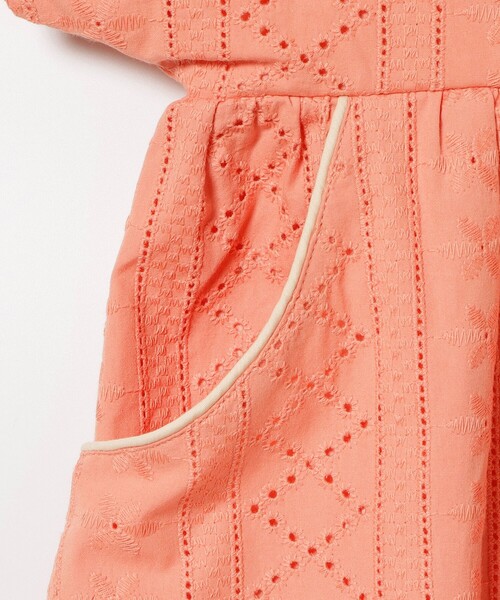 BEAMS mini(ビームスミニ)の「BEAMS mini / パンチング レース ワンピース 24SS(90~150cm)(ワンピース・キッズ・パープル系その他4/レッド系その他・100/90/150/140/130/120/110)」の12枚目の写真