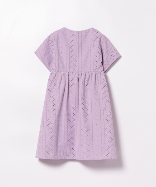 BEAMS mini(ビームスミニ)の「BEAMS mini / パンチング レース ワンピース 24SS(90~150cm)(ワンピース・キッズ・パープル系その他4/レッド系その他・100/90/150/140/130/120/110)」の17枚目の写真