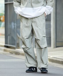 FREAK'S STORE | NYLON OVER WIDE PT/ナイロンオーバーワイドパンツ/リラックスフィット(その他パンツ)
