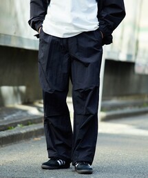 FREAK'S STORE | NYLON OVER WIDE PT/ナイロンオーバーワイドパンツ/リラックスフィット(その他パンツ)
