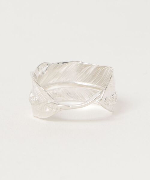 SILVER BULLET（シルバーバレット）の「『SBLT』ユニセックス 925シルバー フェザーデザイン リング（リング・レディース・シルバー系その他/シルバー・FREE）」の3枚目の写真