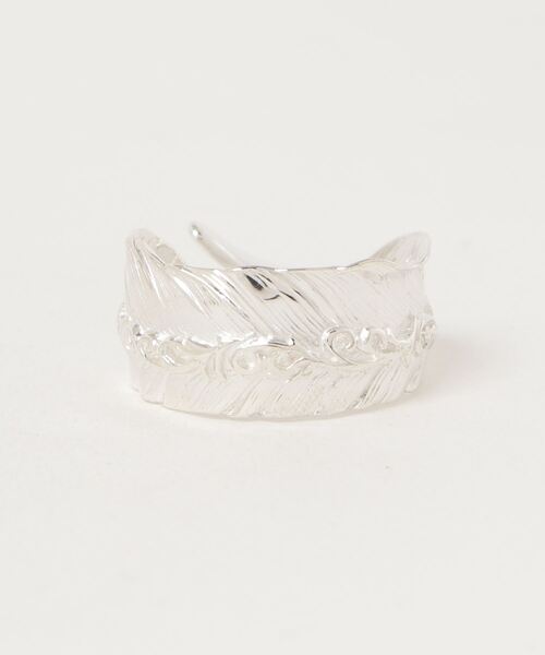 SILVER BULLET（シルバーバレット）の「『SBLT』ユニセックス 925シルバー フェザーデザイン リング（リング・レディース・シルバー系その他/シルバー・FREE）」の5枚目の写真