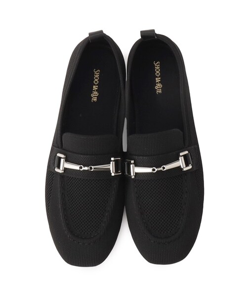 SHOO・LA・RUE（シューラルー）の「◆ニットローファー（ドレスシューズ・レディース・サンドベージュ/ナチュラル/ブラック・35/45）」の8枚目の写真