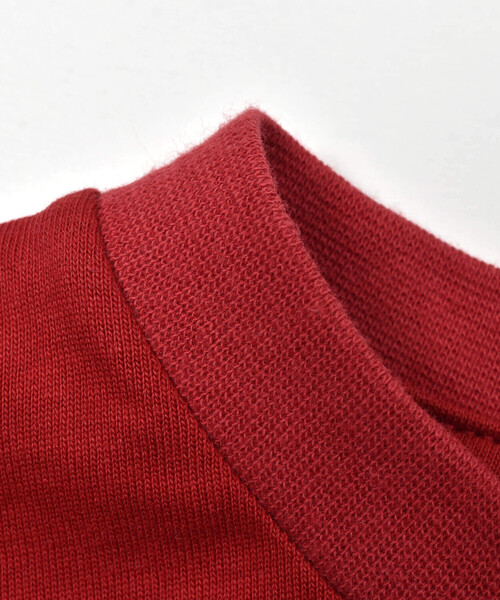 WASK（ワスク）の「【抗菌防臭】裾レイヤード風マウンテンロゴ天竺Tシャツ(100~160cm)（Tシャツ/カットソー・キッズ・ボルドー/ブルー・150cm/120cm/160cm/130cm/140cm/110cm/100cm）」の6枚目の写真