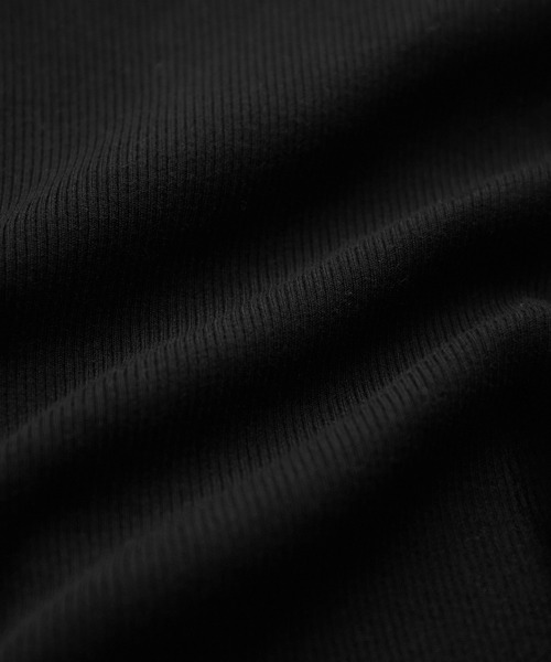 SALON adam et rope'（サロン アダム エ ロペ）の「KINANファームリーリブTシャツ（Tシャツ/カットソー・レディース・カーキ/ブラック/オフホワイト/レッド/ブルー・FREE）」の20枚目の写真