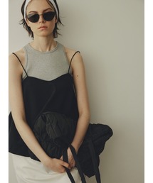 クロップドアメスリタンクトップ