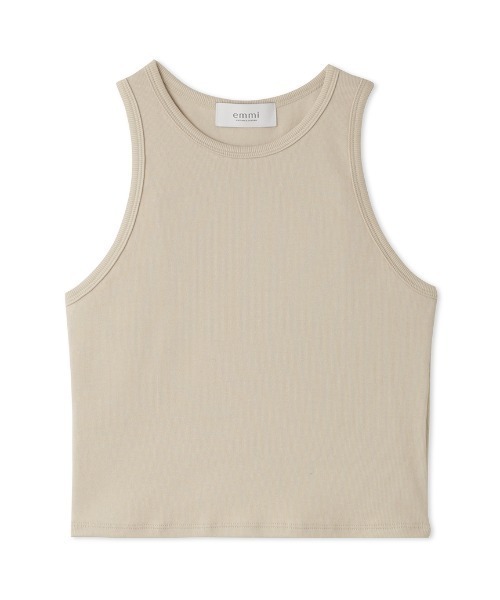 emmi(エミ)の「クロップドアメスリタンクトップ(タンクトップ・レディース・バーガンディー/ライトベージュ/ブラック/グレー・FREE)」の10枚目の写真