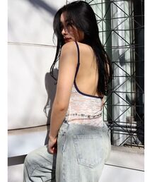 EVRIS | シアーレースキャミソール(キャミソール)