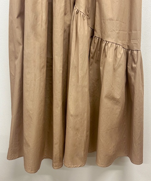 Futier land（フューティアランド）の「ギャザーデザインロングスカート（スカート・レディース・ホワイト/ブラック/モカ・FREE）」の21枚目の写真