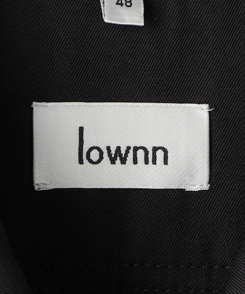 lownn（ローン）の「＜LOWNN＞ オフィサー ショートスリーブ シャツ（シャツ/ブラウス・メンズ・ブラック・46/48）」の3枚目の写真