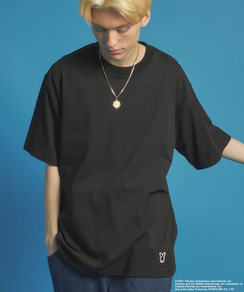 PLAYBOY(プレイボーイ)の「【SEQUENZ(シークエンズ)】PB 2-PACK S/S TEE / 2枚組セット パック Tシャツ ワンポイント 刺繍 半袖(Tシャツ/カットソー・メンズ・その他1/その他2・MEDIUM/LARGE/X-LARGE)」の16枚目の写真