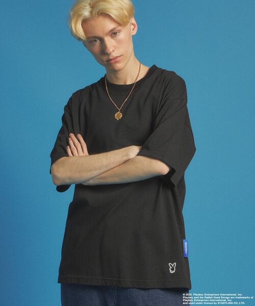 PLAYBOY(プレイボーイ)の「【SEQUENZ(シークエンズ)】PB 2-PACK S/S TEE / 2枚組セット パック Tシャツ ワンポイント 刺繍 半袖(Tシャツ/カットソー・メンズ・その他1/その他2・MEDIUM/LARGE/X-LARGE)」の17枚目の写真