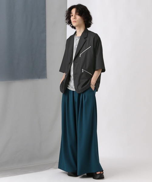 ZIPデザインジャケット(HARE)