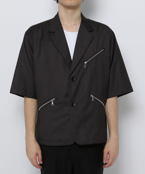 ZIPデザインジャケット(HARE)