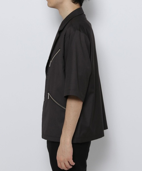 HARE（ハレ）の「ZIPデザインジャケット(HARE)（テーラードジャケット