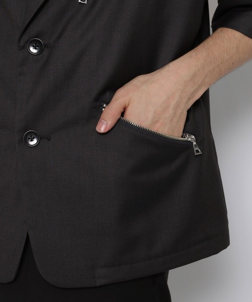 ZIPデザインジャケット(HARE)