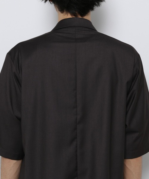 HARE（ハレ）の「ZIPデザインジャケット(HARE)（テーラードジャケット・メンズ・ブラック/グレー・FREE）」の19枚目の写真