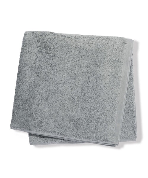 TOMORROWLAND HOME(トゥモローランドホーム)の「コットンヘンプバスタオル(タオル・レディース・イエロー/チャコールグレー/ホワイト/ピンク/ダークブラウン/グリーン・FREE)」の9枚目の写真