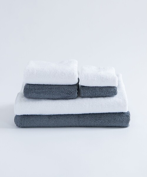 TOMORROWLAND HOME(トゥモローランドホーム)の「コットンヘンプバスタオル(タオル・レディース・イエロー/チャコールグレー/ホワイト/ピンク/ダークブラウン/グリーン・FREE)」の14枚目の写真