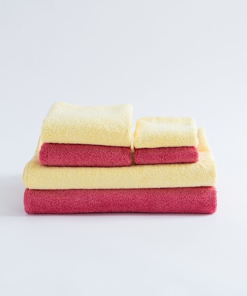 TOMORROWLAND HOME(トゥモローランドホーム)の「コットンヘンプバスタオル(タオル・レディース・イエロー/チャコールグレー/ホワイト/ピンク/ダークブラウン/グリーン・FREE)」の15枚目の写真