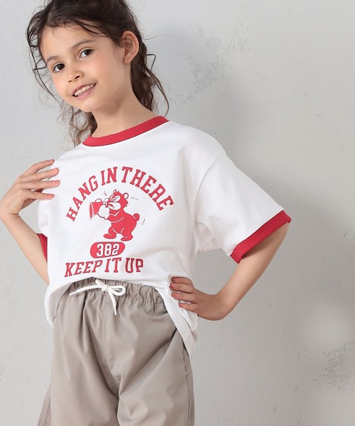 FOUND GOOD(ファウンドグッド)の「リンガーTシャツ(Tシャツ/カットソー・キッズ・ブラック/ブルー系5/レッド系5・110cm/120cm/130cm/140cm/150cm)」の3枚目の写真