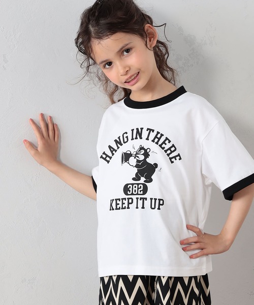 FOUND GOOD(ファウンドグッド)の「リンガーTシャツ(Tシャツ/カットソー・キッズ・ブラック/ブルー系5/レッド系5・110cm/120cm/130cm/140cm/150cm)」の4枚目の写真