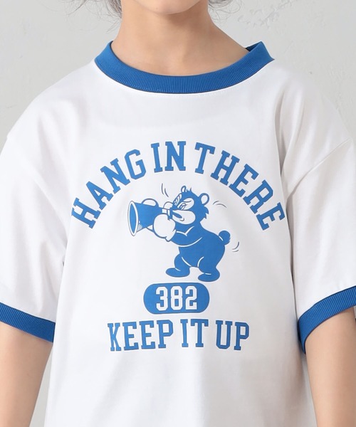 FOUND GOOD(ファウンドグッド)の「リンガーTシャツ(Tシャツ/カットソー・キッズ・ブラック/ブルー系5/レッド系5・110cm/120cm/130cm/140cm/150cm)」の9枚目の写真