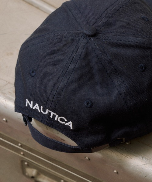 NAUTICA(ノーティカ)の「NAUTICA/ノーティカ ワンポイント シンプルロゴ キャップ(キャップ・メンズ・カーキ/ブラック/ホワイト/ネイビー・FREE)」の4枚目の写真