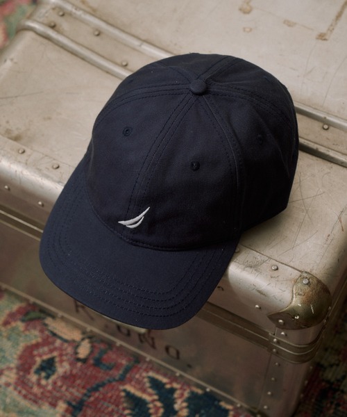 NAUTICA(ノーティカ)の「NAUTICA/ノーティカ ワンポイント シンプルロゴ キャップ(キャップ・メンズ・カーキ/ブラック/ホワイト/ネイビー・FREE)」の6枚目の写真