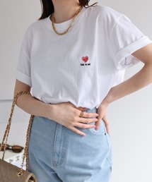 ワンポイント/バックプリントロゴTシャツ
