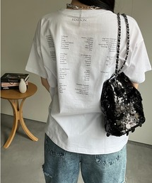 ワンポイント/バックプリントロゴTシャツ