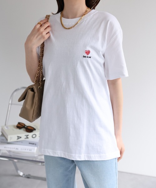XIAOAZE バックプリント Tシャツ ホワイト モチーフバックプリントTシャツ（Tシャツ） | tk.TAKEO KIKUCHI