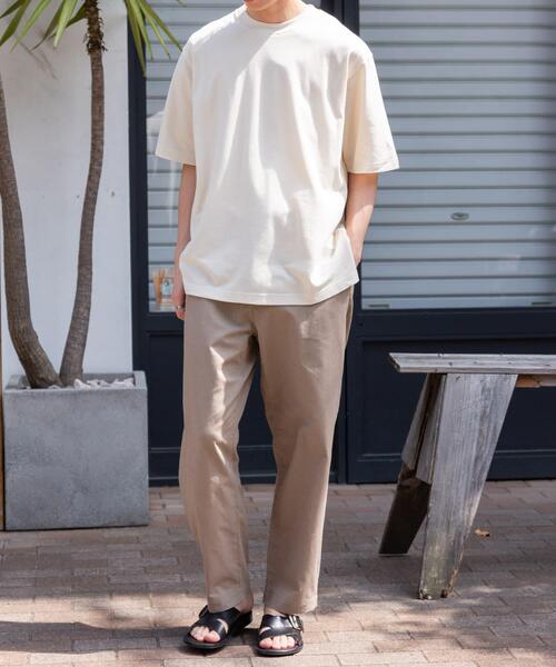 FORK&SPOON（フォークアンドスプーン）の「FORK&SPOON　TCワッフルショートスリーブTシャツ（Tシャツ/カットソー・メンズ・オフホワイト/チャコールグレー/モカ・4/5）」の9枚目の写真