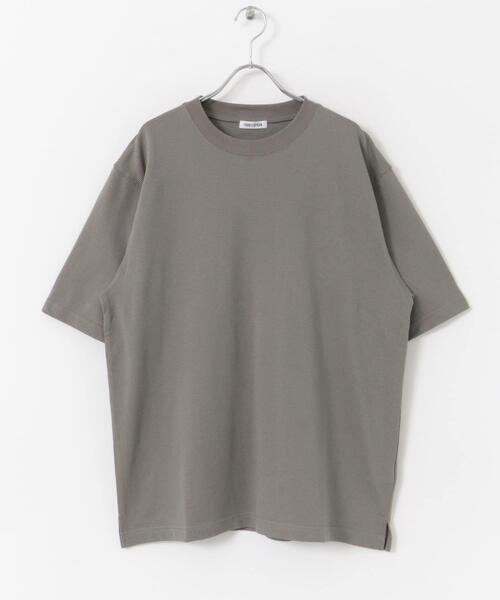 FORK&SPOON（フォークアンドスプーン）の「FORK&SPOON　TCワッフルショートスリーブTシャツ（Tシャツ/カットソー・メンズ・オフホワイト/チャコールグレー/モカ・4/5）」の16枚目の写真