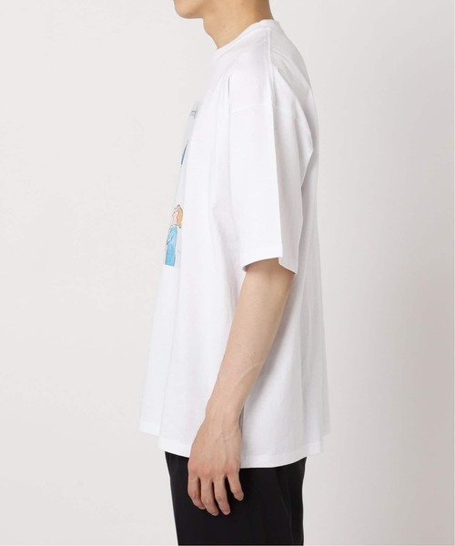 EDIFICE(エディフィス)の「《再入荷》SAVIGNAC (サビニャック) 別注 French Company プリント Tシャツ(Tシャツ/カットソー・メンズ・ホワイト/ブラック系その他/ブルー系その他/ブルー/グリーン/ホワイト系その他/パープル/ライトホワイト/ライトブルー/ブラック・X-LARGE/LARGE/MEDIUM)」の12枚目の写真